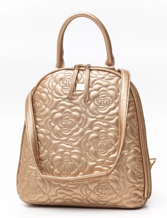 FE135 Champagne Flowers Backpack